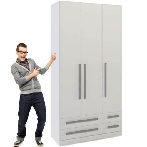 ארונות בגדים רוחב 120